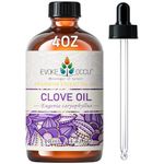 EVOKE OCCU Clove Essential Oil 118ml, Pure Clove Oil for Skin Aromatherapy Diffuser- 4 FL Oz