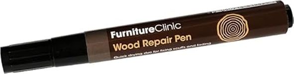 Furniture Clinic Wood Repair Pen (Walnut) - Wood Scratch Repair - Quick Drying - Furniture Touch-Up Marker - for All Types of Wood