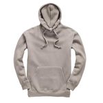 Plain Pullover Hoodie Hooded Top Unisex Mens Ladies Hoody Sweatshirts, Light Brown, XL