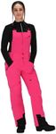 Arctix Women's Conundrum Bib Overalls, Fuchsia, Small Tall