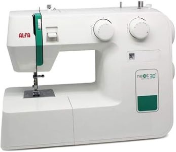 ALFA Next 30+ Spring Máquina de Coser, Verde, 30 X 19 X 37 Cm