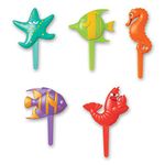 DecoPac Sea Life Friends DecoPic Cupcake Picks (12 Count)