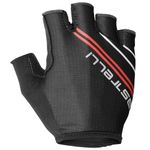 Castelli Women’s Dolcissima 2 Glove, Half Finger Padded Cycling Bike Gloves, Road Cycling & Bicycling Racing - Black - Small