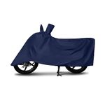 XGuard Two-Wheeler Cover Special Design for TVS Victor with Hard Triple Stitched (Dark Color)