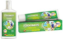 Dabur Odomos Naturals Non-Sticky Mosquito Repellent Cream - 100 Gm & Dabur Odomos Naturals Mosquito Repellant Lotion -120 Ml