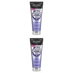 John Frieda Shimmering Silver Shampoo & Condtioner: for Dull Grey, White Hair or Silver Hair with SilverGloss Technology, 2x250ml