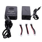 3-in-1 Battery Charger for Yuneec Q500, 3S Lithium Battery Smart Balance Parallel Charging Hub 12.6V/6A Battery Adapter for Yuneec Q500, Q500+, Q500 4K RC Quadcopter