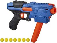 Nerf Rival Finisher XX-700 Blaster - Quick-Load Magazine, Spring Action, includes 7 Official Nerf Rival Rounds - Team Blue