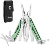 Multitool, 21-in-1 Multi Tool Pliers with Safety Locking and Spring-Action Scissors, Heavy-duty Stainless Steel Multi-tool Set with Nylon Sheath for Work, Home, Garden, DIY & Auto