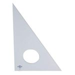 Alvin 130C-12 12" Clear Professional Acrylic Triangle 30°/60