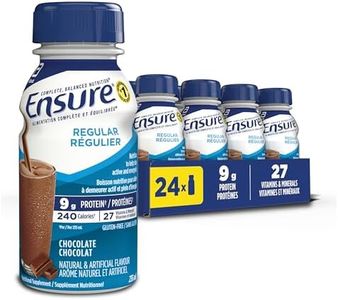 Ensure Regular, Nutritional Supplement Shake Value Pack, Nutrition To Stay Active And Energetic, Chocolate, 24 x 235-mL Bottles