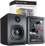 Audioengine A1 Wireless Computer Speakers - 60 W Bluetooth Desktop PC Computer Speakers - Gaming, Music and More