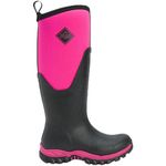 Muck Boot Women's Artic Sport II Tall Winter Boot, Black/Pink, 6 M US