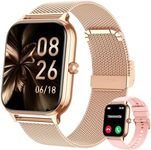 Smart Watch for Women & Men, 2026 New 1.96" Smart Watch Answer/Make Calls, Blood Pressure, Heart Rate, Sp02, Sleep Monitor, 110+ Sport Modes, Voice Assistant Fitness Watch for iOS Android Phone