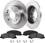 CHEINAUTO Rear Brake Pads and Rotors Kit, Automotive Replacement Brake Kits for 2008-2009 ALLURE,2008-2009 LACROSSE,2006-2010 IMPALA,2006-2007 MONTE CARLO