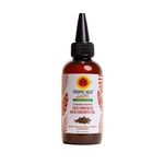 Strong Roots Red Pimento Hair Growth Oil 118ml - 100% natural Jamaican Black Castor Oil and Infused with Red Pimento for Cleanses the Scalp & Stimulates Hair Growth