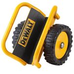 DeWalt Trolley DXWT-200 - Heavy-Duty Trolley Max. 500KG - Transport trolley for Panels and Doors - Anti-Slip Surface - Hinged Clamp Action, Black