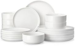 MALACASA Plates and Bowls Sets, 18-