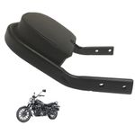 Ozango Bike Backrest Rear Passenger Back Rest Black Cushion Black Bar Black Suitable for Bajaj Avenger 220 Street