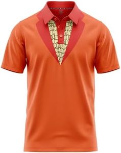 Funny Parody Golf Polo Shirt - Fun & Retro Movie Inspired Performance Quick Dry UPF Sun Protection Moisture-Wicking Shirts Great for Casual Wear (US, Alpha, X-Large, Regular, Regular, Lloyd)