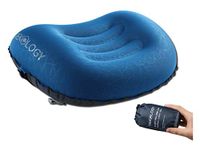 Trekology Camping Pillows for Adults Kids, Inflatable Pillow for Camping, Inflatable Travel Pillow, Blow Up Pillows for Camping, Small Pillow for Travel, Beach Pillow Inflatable Cushion Fishing Pillow