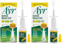 AYR Saline Nasal Gel No-drip Sinus 