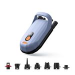 AIRBANK Rechargeable SUP Pump Whale Shark Pro, Fast Inflation & Deflation Paddle Board Pump 20PSI, High Pressure Auto-Off Air Pump for Kayak, Inflatables, Boats, Kite Wings