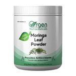 Organic Moringa Leaf Powder 227g, Superfood Packed with Antioxidants, Vitamins A & B2, Calcium, Iron, Potassium, Fiber and Magnesium