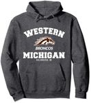 Western Michigan University Broncos Circle Logo Pullover Hoodie