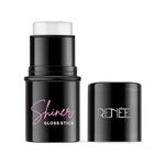 RENEE Shiner Face Gloss Stick, Gives Instant Glossy Shine, Hydrates & Moisturizes, Non-Sticky & Lightweight Formula, Offers Soft Skin, Enriched with Vitamin E, Sunflower Seed Oil & Coconut Oil, 5 Gm