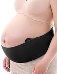 momcozy Belly Bands for Pregnant Women, Hospital-Grade Pregnancy Belly Band with Ergonest Back Support & Breathable Fabric – One-Piece Adjustable Maternity Belt for Abdomen, Pelvic, Back Pain Relief