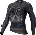 Alpinestars 6516823-1079-S: Stella Bionic Action V2 Protection Jacket Blk/Cyan Sm