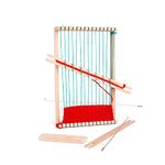 Bigjigs Toys Wooden Weaving Loom for Kids - Creative Toys, Arts & Crafts