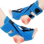 ARCELI Plantar Fasciitis Night Splints- Plantar Fasciitis Support, Adjustable Night Splints for Plantar Fasciitis, Ankle Brace for Men Women Foot Drop/Achilles Tendonitis/Ankle Pain Relief(Blue)