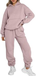 Trendy Queen Sweatsuits Women 2 Piece Outfit Two Piece Lounge Sets Hoodies and Sweatpants Fall Fashion Clothes 2026 Tracksuit