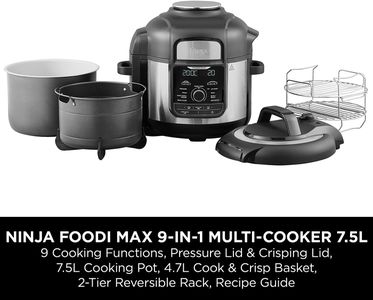 Ninja Foodi MAX Multi Cooker 7.5L – Pressure & Air Fryer