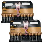 Duracell Plus AA Batteries (16 Pack) - Alkaline 1.5V | Duracell Plus | AA Batteries STILO/MIGNON | Exp:03/33 | Up To 100% Extra Life - Reliability For Everyday Devices - LR6/MN1500