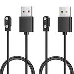 AGPTEK Smart Watch USB Cable for LW31,2 Pack