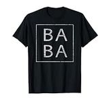Distressed Baba T Shirt Funny Retro