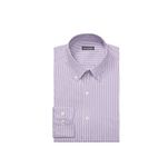 Van Heusen Men's Dress Shirt Regular Fit Pinpoint Stripe, Wild Orchid, 16" Neck 32"-33" Sleeve