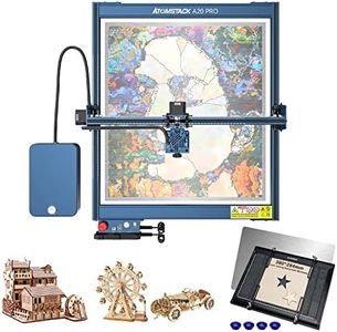 ATOMSTACK A20 Pro Laser Engraving Machine 130W, 20W Optical Power Laser Engraver Cutter with Twin-Cylinder F30 Pro Air Assist kit, Honeycomb Laser Bed Table, Engraving Area 400x400mm