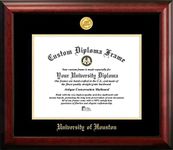 Campus Images University of Houston Gold Embossed Diploma Frame