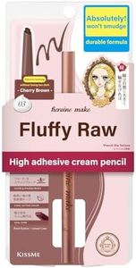 Heroine Makeup Soft Define Cream Pencil N 03 Cherry Brown 0.1g Punched Eyeliner Oval Core Natural