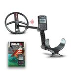 XP Metal Detectors Deus II RC - Waterproof and Multi Frequency, Ideal for Treasure and Relic Hunting - with 11" FMF Coil (28cm), Wireless Remote Control and S-Telescopic stem (DEUS2-28FMFRCEA)…