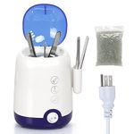 Nail Tool Sterilizer,MISMXC High Temperature Nail Sterilizer Pot Lash Tool Sanitizer Machine Professional Sterilizing Equipment for Manicure Salon Eyelash Extensions Tattoo Art Barbershop