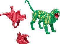 Masters of the Universe Origins Battle Cat Action Figure, He-Man's Tiger-Like Eternian Creature - MOTU , Gift for Kids Age 6 and Older - GNN70