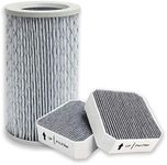 PUREBURG Replacement High-efficiency HEPA Filter combo Pack Compatible with Molekule Air Purifier