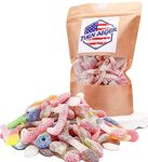 IVEN ALGER Vegan Fizzy Pick n Mix Sweets Up To 20 Vegan Fizzy Pick n Mix Sweet Selections. Delicious Retro Pick n Mix Sweets For Birthdays, Christmas, Eid Gift Bag (Vegan Fizzy Mix)