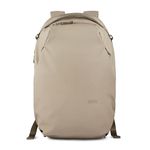Urth Norite 24L Backpack – 15” Laptop Bag, Weatherproof + Recycled (Beige)