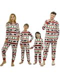 Linnhoy Family Christmas Pajamas Set-One-Piece Christmas Pjs for Women/Men/Kids,Matching Christmas Family Pajamas Sleepwear